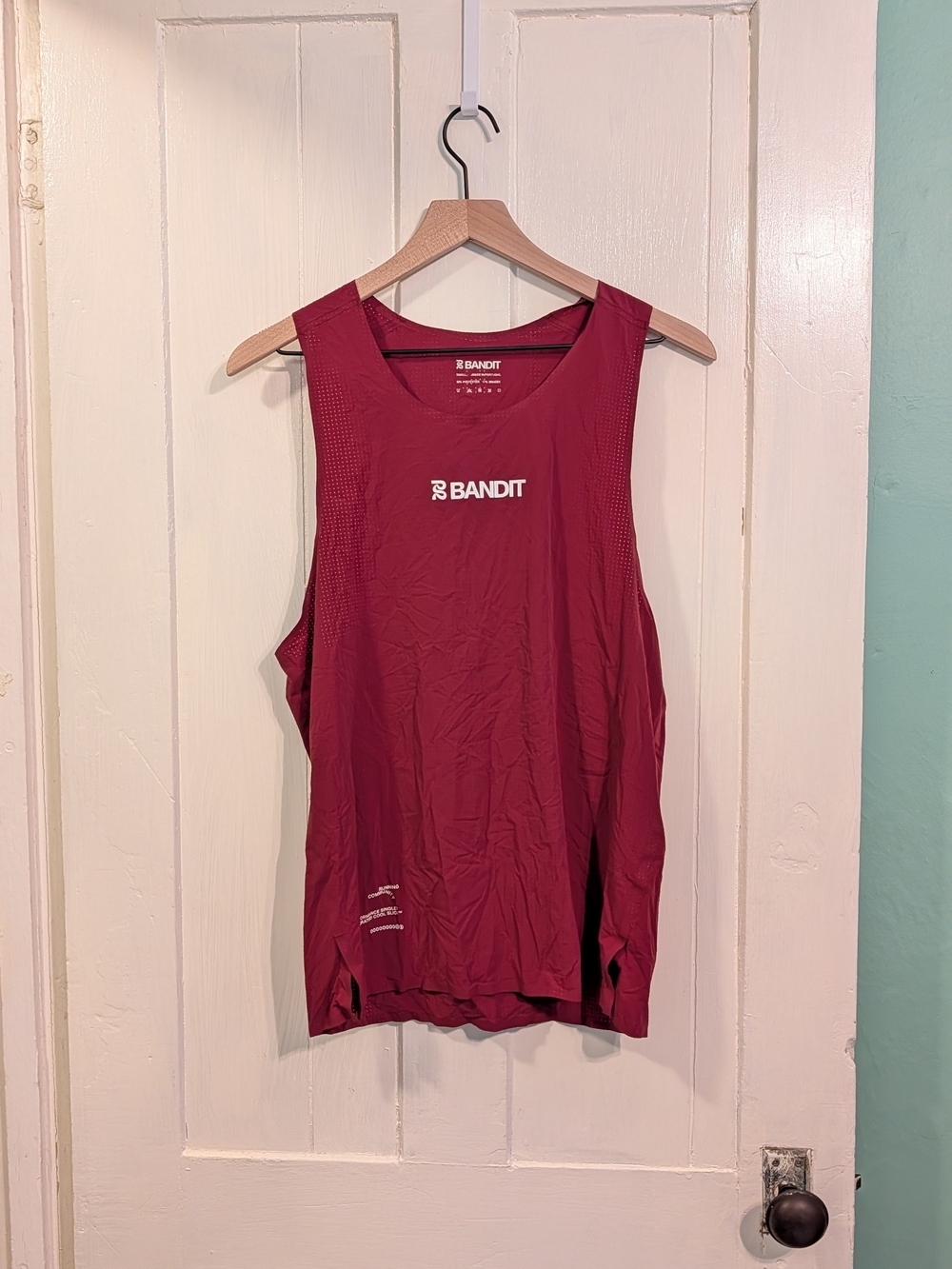 Bandit Vento Performance Singlet - Cherry